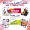Boiron WartCalm for Painless Wart Removal on Hands, Knees, Plantar (Feet), and Other Bodily Warts for Adults & Children Ages 2+ - 60 Count Tablets