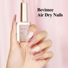 Bevimee Nude Nail Polish Quick Dry, Natural Sheer Color Nail Lacquer, Long Lasting & Fast Drying, Nail Pigment Oil-Based for Nail Art, Fingernail Concealer Polish, 1PC 12ML for French Manicure