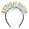 CIEHER Birthday Headband for Women Girls Birthday Decorations Gold Birthday Queen Crown Birthday Tiara Birthday Crowns for Women Birthday Gifts