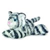 Aurora Bundle of 2 Plush Animals - 8" Tanya Tiger and Shazam White Tiger