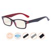 CessBlu Blue Light Filter Eyeglasses Readers,Anti Blue Rays,UV Protection,Computer Reading Glasses for Men Women(Black-Red) +0.5