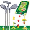 Liberry Kids Golf Club Set for 3 4 5 6 Years Old Boys Girls, Adjustable Toddler Golf Set with Putting Mat, Cornhole Board, Outdoor Indoor Sports Toy Christmas Birthday Gift