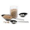 RSVP International Endurance Oval Measuring Scoop, 1/2 cup, Stainless Steel