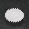 uxcell 20pcs Plastic Gears 24 Teeth Model 24102B Reduction Gear Plastic Worm Gears for RC Car Robot Motor