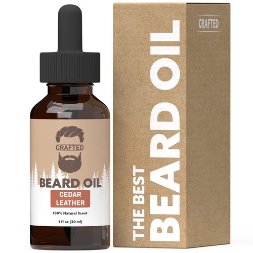Crafted Beards Beard Oil Beard Oil Conditioner - Leave Your Beard Feeling Amazing - All Natural Ingredients - No Residue - Mustache Oil - 1oz - Made in the USA (Tobacco Vanilla)