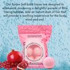 Vitabath Pomegranate Bellini Blush Bath Fizzies with Epsom Salt Relax Nourish Unwind Body & Mind Calming Aromatherapy for Muscle Soreness & Reviving Skin Nourishment - 6 Count