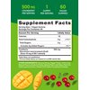 Nature's Truth Cranberry Gummies | 60 Count | Vegan, Non-GMO & Gluten Free Supplement | Supports Urinary Tract Health | Cranberry Mango Flavor