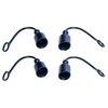 Thor's Lightning Air Systems Dynamo Lock-On Air Chuck Covers for Air Compressor Lines - Pack of 4