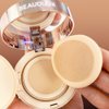 Mesh tight up cushion foundation 01, light beige, Korean cushion foundation, natural coverage, glowing foundation, sweat proof makeup, long lasting foundation, all skin type