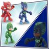 PJ Masks Night Time Mission Glow-in-The-Dark Action Figure Set, Preschool Toy for Kids Ages 3 and Up, 4 Figures and 1 Accessory