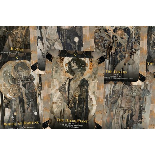 The Tarot of Olympus - 78 Cards - Tales of The Greek Gods - Tarot - Tarot Deck - Fortune Telling - Divination Tools