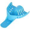 JMU Dental Impression Tray,Bag of 12 Perforated Disposable Trays,3 Medium Upper