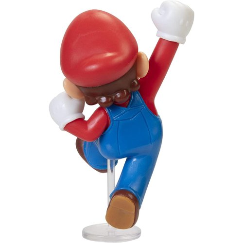 Super Mario Action Figure 2.5 Inch Jumping Mario Collectible Toy