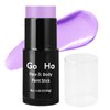 Go Ho Cream-Blendable Pastel Purple Face Paint Stick (1.06 Oz),Full-coverage Light Purple Body Paint Stick for Adults Children Halloween Cosplay SFX Ursula Makeup,Waterproof