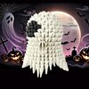 Tricofun Halloween 3D Soft Building Blocks, Soft Assembling Building Kits Pressure-Relief Toys Interlocking Block Sets (Brick-Boo Ghost)