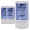 Lafe's | Unscented Crystal Mineral Rock Natural Deodorant for Women & Men | Vegan, Cruelty Free, Gluten Free, Paraben Free & Baking Soda Free with 24-Hour Protection; 3 Pack (4.25 oz each)
