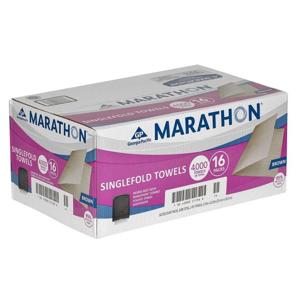 Marathon Singlefold Paper Towels - 4,000 Count