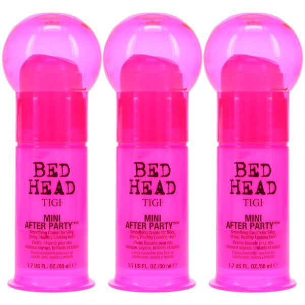 Bed Head by TIGI After Party Smoothing Cream for Shiny Hair Travel Size 50ml 1 ea (Pack of 3)