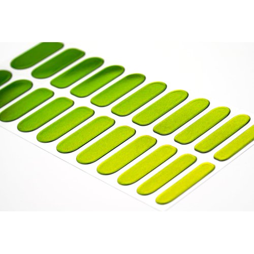 TOUGH GIRLS | 22 Premium Semi-Cured Gel Nail Polish Strips w/Application Accessories (Metallic Chameleon)