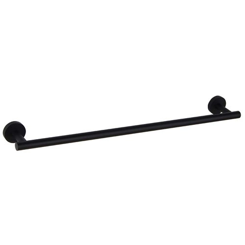 GERZWY Bathroom Towel Bar 24" Stainless Steel Towel Bar Matte Black Contemporary Style Wall Mount for Bath Kitchen AG1101C60-BK