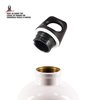 SIGG Screw Top Black Screw Cap (One Size), Spare Cap for SIGG Water Bottle with Narrow Opening or WMB Adapter, Leak-Proof Water Bottle Lid Small