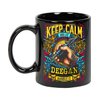 Maynard Ruiz Keep Calm and Let Deegan Handle It 11oz Black Mug Personalized Tattoo Artist Coffee Cup, Tattoo Artist Present, Tattoo Artist Gift Ideas, Tattoo Artist Birthday Gifts 646914