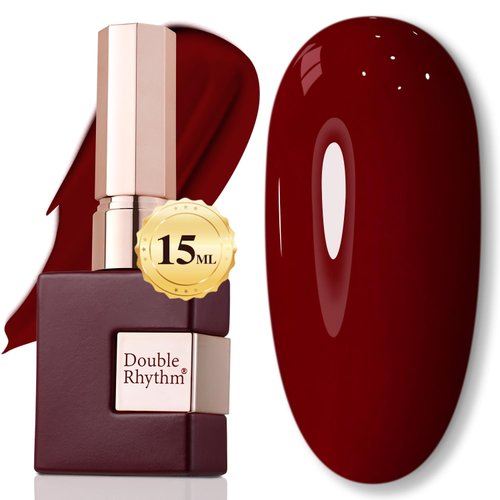 Double Rhythm 15ML Gel Nail Polish Pure Sheer Same Color Same Bottle Soak Off Gel Polish Art Mani...