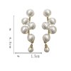 TseanYi Long Pearl Dangle Earrings Vintage Pearl Drop Earrings Gold Pearl Long Tassel Earrings Boho Pearl Tassel Earrings