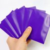 Sanseking Dragon Colorful Matte Trading Card Sleeves, 100pcs Premium Soft Frosted Plastic Card Sleeve, Precise Fit TCG Game Card Standard Cards Protectors (Purple)