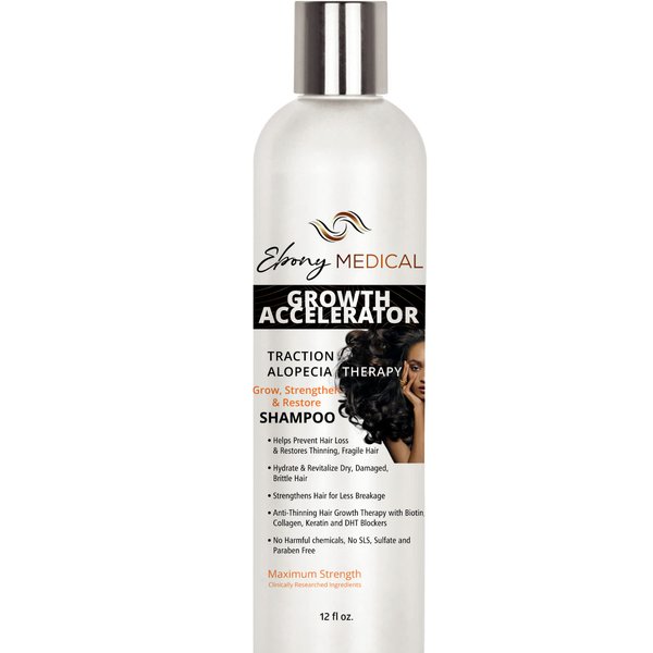 Alopecia Areata Treatment Hair Loss Shampoo - Amazing Hair Growth Product Helps with Thinning Hair, Alopecia Treatment & Receding Hairlines - 12 fl oz