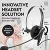 INNOTALK Telephone Headset Headphone for Cisco 8811 8841 8851 8861 8865 8941 8945 8961 and More - Call Center Noise Cancel Mic Office Desk Phone Headset