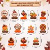 KatchOn, Thanksgiving Centerpieces For Tables - Pack of 12 | Thanksgiving Honeycomb Centerpiece for Thanksgiving Decorations, Turkey Decorations | Thanksgiving Table Decor, Thanksgiving Party Supplies