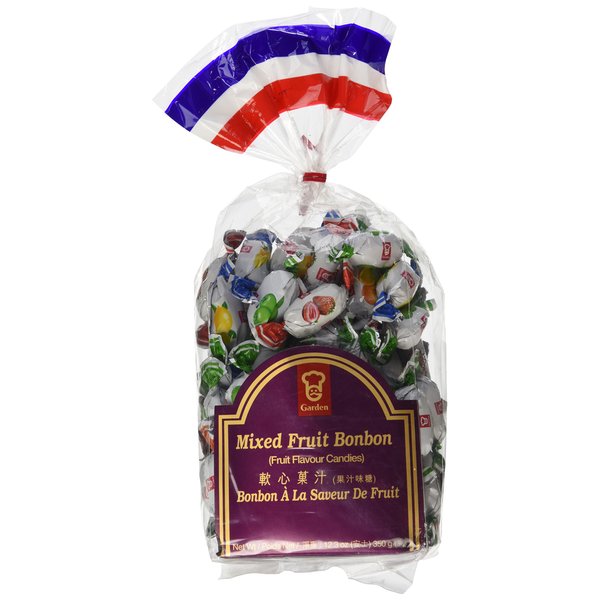 Garden Bonbon Candy, Mixed Fruit, 12-Ounce