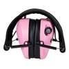 Caldwell E-MAX - ADULT Pink - Low Profile Electronic 23 NRR Hearing Protection with Sound Amplification - Adjustable Earmuffs for Shooting, Hunting and Range