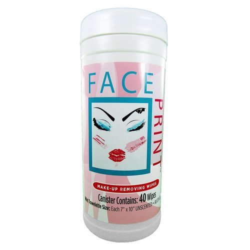Face Print-Premium Makeup Remover & Cleansing Wipes 40ct