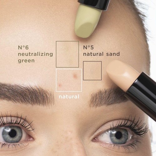 ARTDECO Perfect Stick – concealer stick in natural sand N°5 - masking skin imperfections with full coverage & dark circles - get rid of blemishes - with calming Tea Tree oil - face makeup - 0.14 Oz