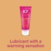 K-Y Warming Jelly Lube, Sensorial Personal Lubricant, Glycol Based Formula, Safe to Use with Latex Condoms, For Men, Women and Couples, 5 FL OZ (Pack of 2)