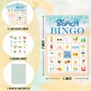 RLCNOT Beach Bingo Game, 24 Players Bingo Game, for Teenager Summer Beach Party Bridal Shower Birthday Party, Hiking, Trip Family Holiday Party, Reception Activity Supplies - 009