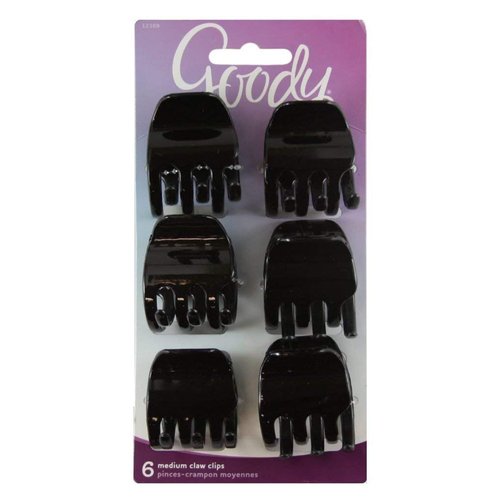 Goody Classics Blends, Half Claw Clip, 6 Count