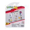 Pokémon Battle Figure 3 Pack - Features 2-Inch Snivy and Pawmi and 3-Inch Lucario Battle Figures
