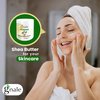 gnale Shea Butter Jar African Shea Butter Raw Organic. Body Butter Skin Moisturizer for Face Skin and Hair, Pure Raw Shea Butter for DIY Lotion, Oil, Cream, Soap