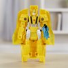 Transformers Toys Cyberverse Action Attackers: 1-Step Changer Bumblebee Action Figure, Repeatable Sting Shot Action Attack Move, for Children Aged 6 and Up, 10.5-cm