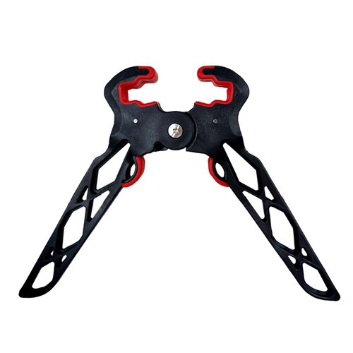 - QI HUO JU - Archery Bow Stand Folding Compound Bow Jack Kickstand Wide Limbs Bow Clamp Stands Ground Holder for Outdoor Hunting Shooting Accessories (Standard)