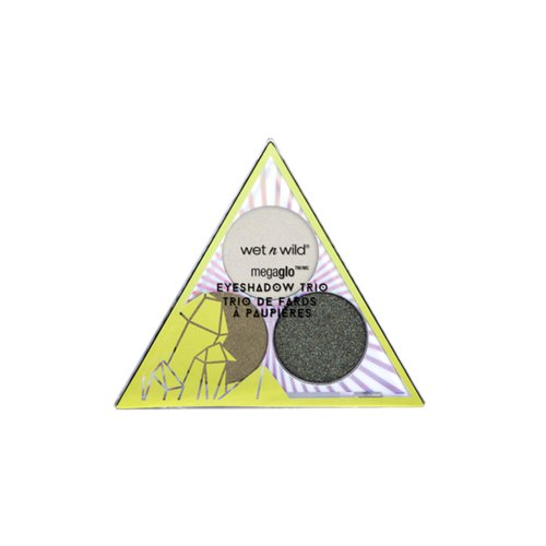 wet n wild Crystal Cavern Mega Glo Eyeshadow Trio, Jade