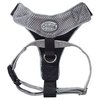 Doggles V Mesh Dog Harness, Gray/Black, XX Small