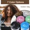 Temporary Hair Color Wax - Natural Washable Paint Pomades for Kids, Men, Women - Hair Dyeing for Party, Cosplay, Halloween
