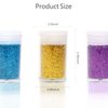 24 Colors Glitter Set, Fine Glitter for Resin, Arts and Craft Supplies Glitter, Festival Glitter Powder Makeup Glitter, Cosmetic Glitter for Body Nail Face Hair Eyeshadow Lip Gloss Making