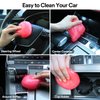PULIDIKI Car Cleaning Gel for Car Cleaning Putty Car Slime for Cleaning Car Interior Cleaner Car Cleaning Supplies Auto Detailing Tools Car Essentials Car Accessories for Women Interior Cute Set Pink