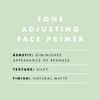 e.l.f. Tone Adjusting Face Primer, Makeup Primer For Neutralizing Uneven Skin Tones & Redness, Grips Makeup To Last, Vegan & Cruelty-free, Small