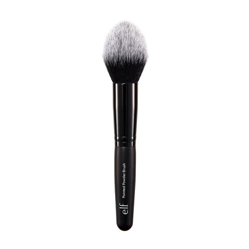 e.l.f. Pointed Powder Brush, Makeup Brush For Flawless Contouring & Highlighting, Distinctive Tapered Point For Targeted Color, Vegan & Cruelty-Free